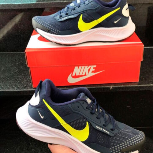 Nike Air Zoom – Masculino – Azul Marinho e Amarelo