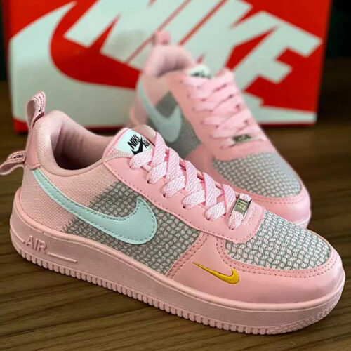 Tênis Nike Air Force 1 – Feminino – Rosa